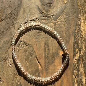 Elegant Crystal Beaded Ankle Bracelet